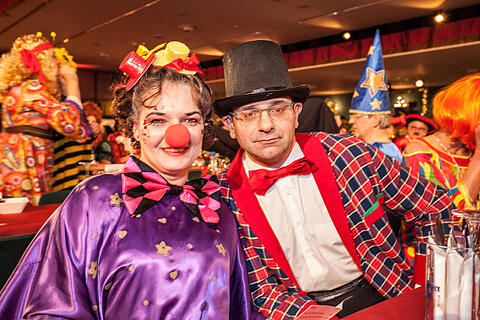 Fastnacht in Franken - Promis und Besucher