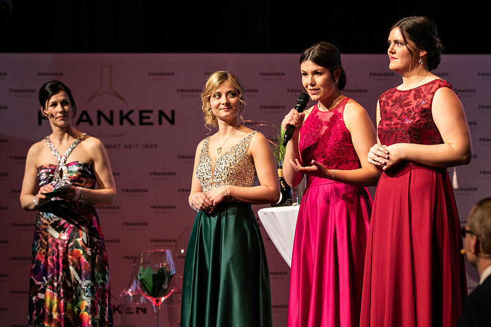 Wahl der fr&auml;nkischen Weink&ouml;nigin