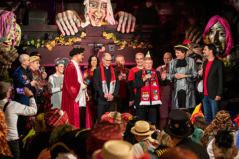 N&auml;rrische Weinprobe