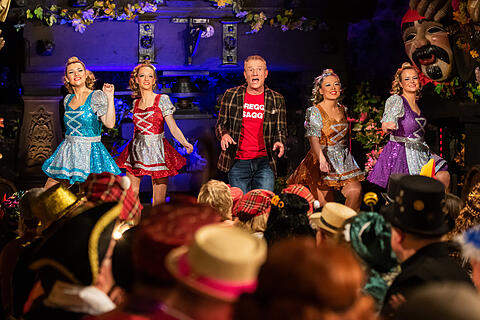 N&auml;rrische Weinprobe