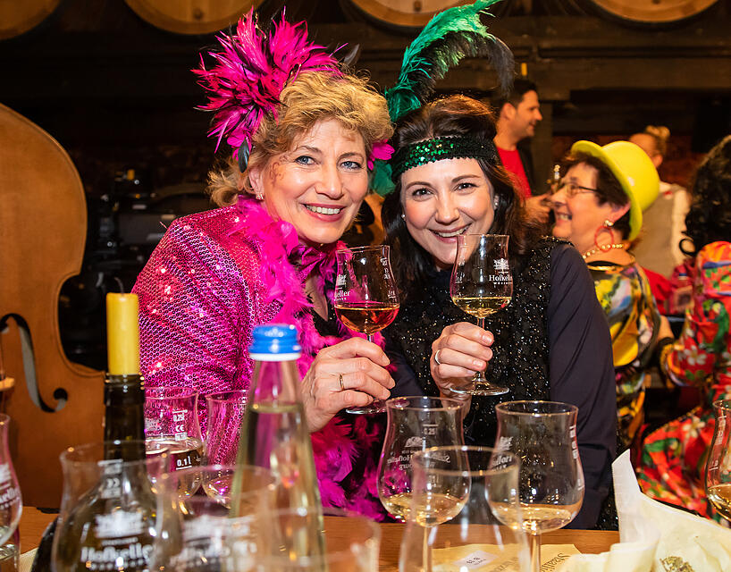 N&auml;rrische Weinprobe