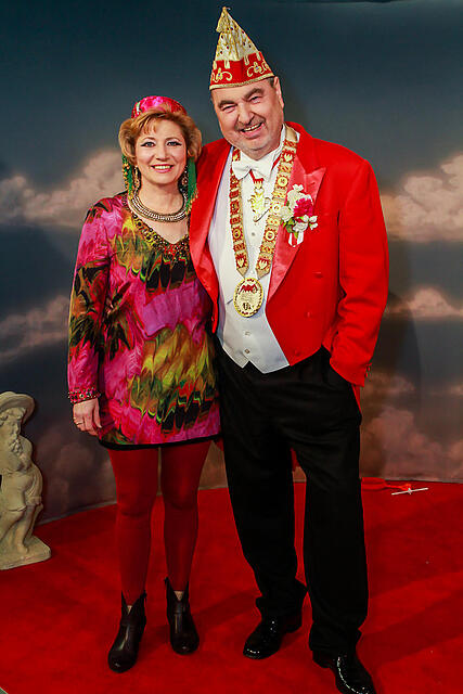 Fastnacht in Franken - Promis und Besucher