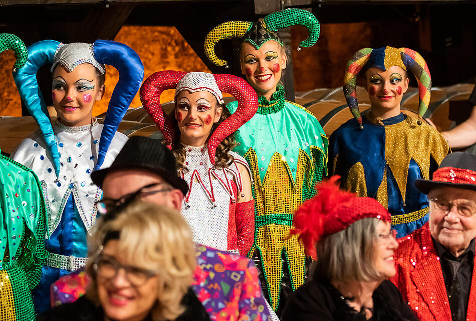 N&auml;rrische Weinprobe