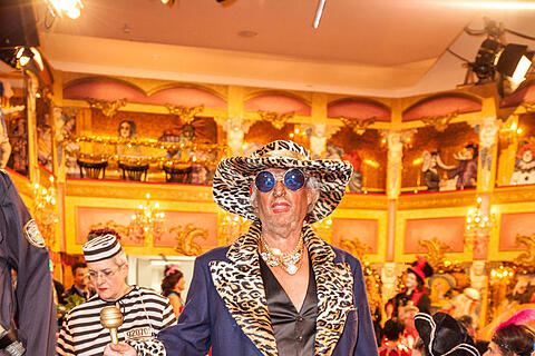 Fastnacht in Franken - Promis und Besucher