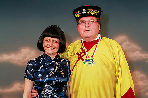 Fastnacht in Franken - Promis und Besucher