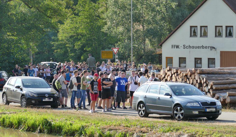 Demonstration gegen YouTuber Drachenlord