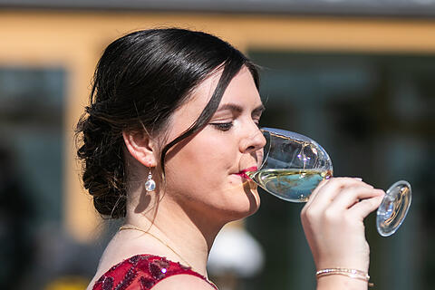 Wahl der fr&auml;nkischen Weink&ouml;nigin