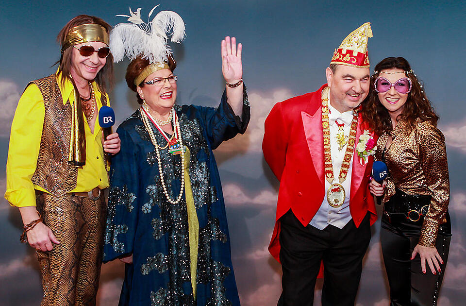 Fastnacht in Franken - Promis und Besucher