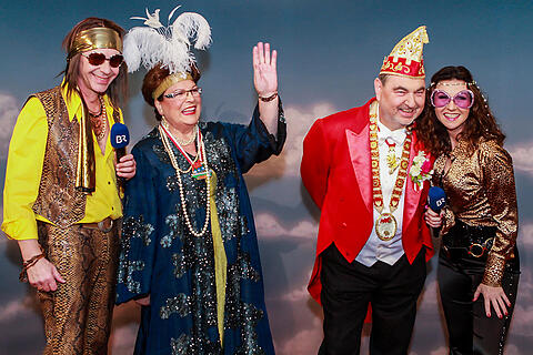 Fastnacht in Franken - Promis und Besucher