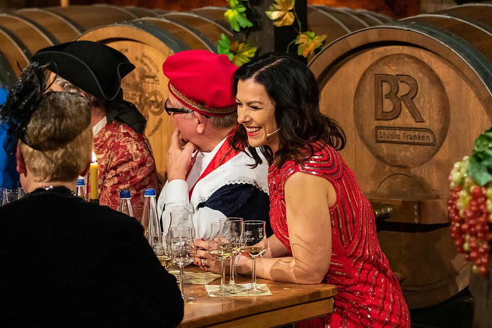 N&auml;rrische Weinprobe