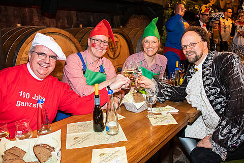 N&auml;rrische Weinprobe