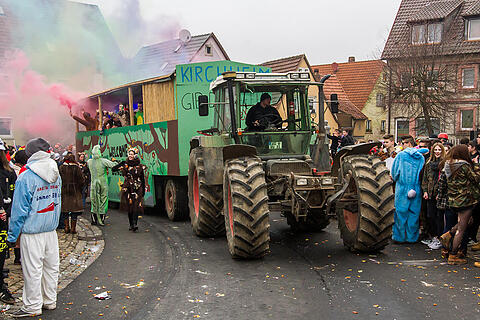 Faschingszug Kleinrinderfeld
