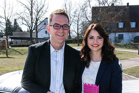 Wahl der fr&auml;nkischen Weink&ouml;nigin