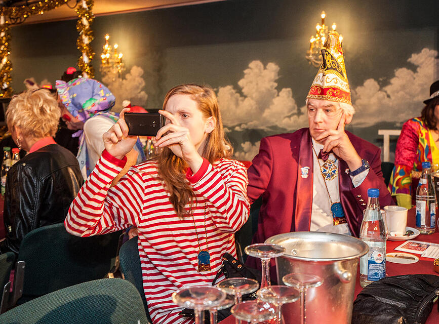 Fastnacht in Franken - Promis und Besucher