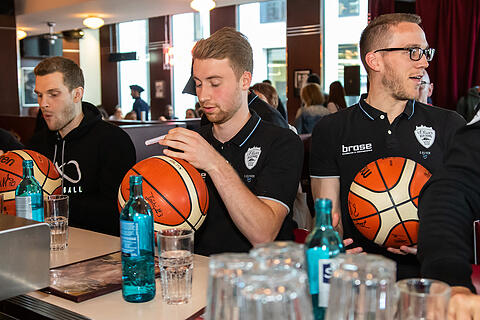 s.Oliver Würzburg Team Verabschiedung