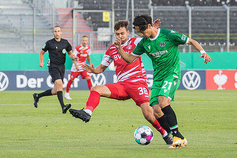 DFB Pokal: Würzburger Kickers - Hannover 96
