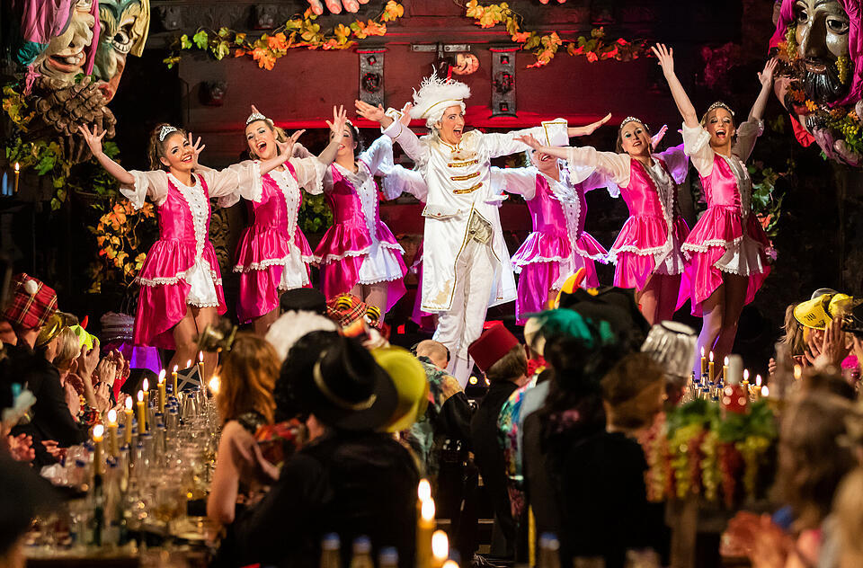 N&auml;rrische Weinprobe