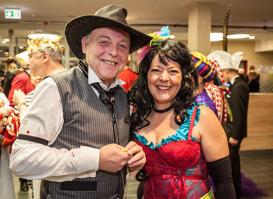 Fastnacht in Franken - Promis und Besucher