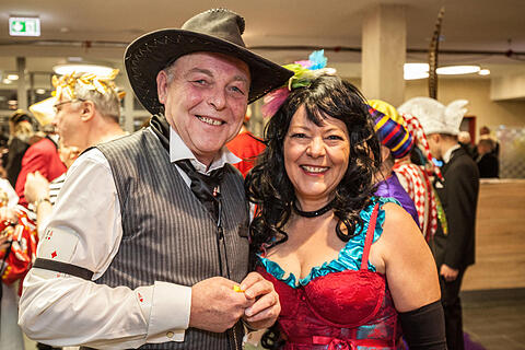 Fastnacht in Franken - Promis und Besucher