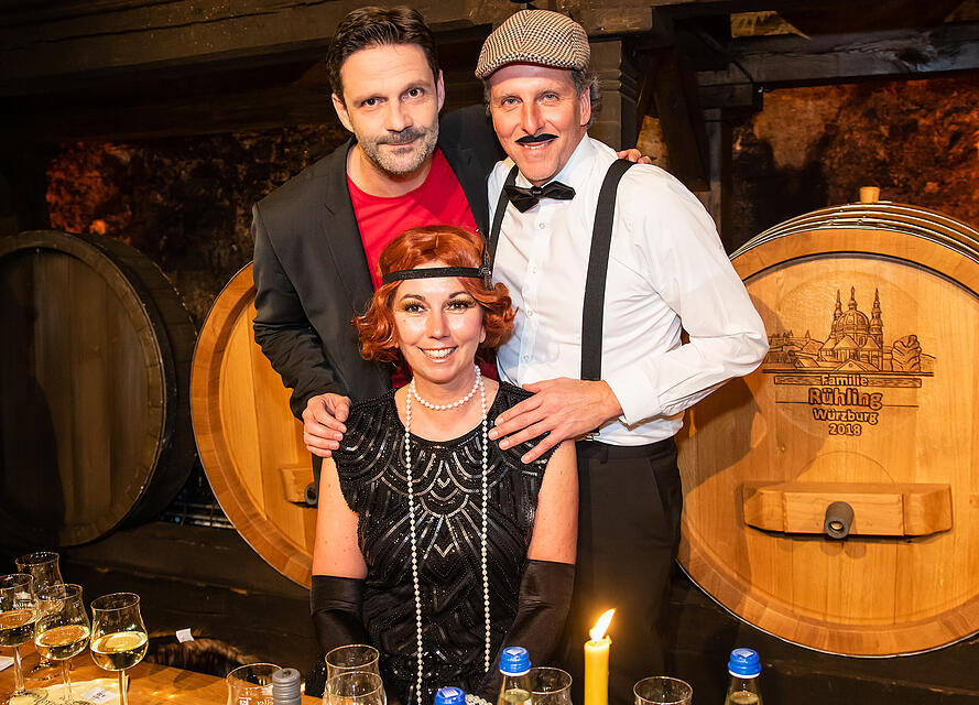 N&auml;rrische Weinprobe