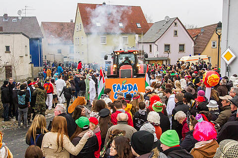 Faschingszug Kleinrinderfeld
