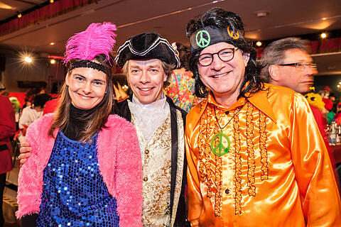 Fastnacht in Franken - Promis und Besucher